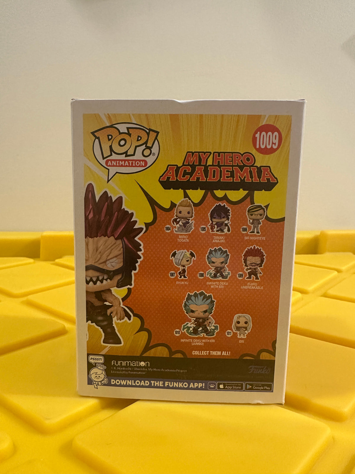 Funko POP! Eijiro Unbreakable (Metallic) - Limited Edition EB Games Exclusive