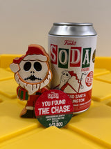 Funko Soda! Gingerbread Santa Jack Skellington - Limited Edition Chase - Limited Edition Hot Topic Exclusive