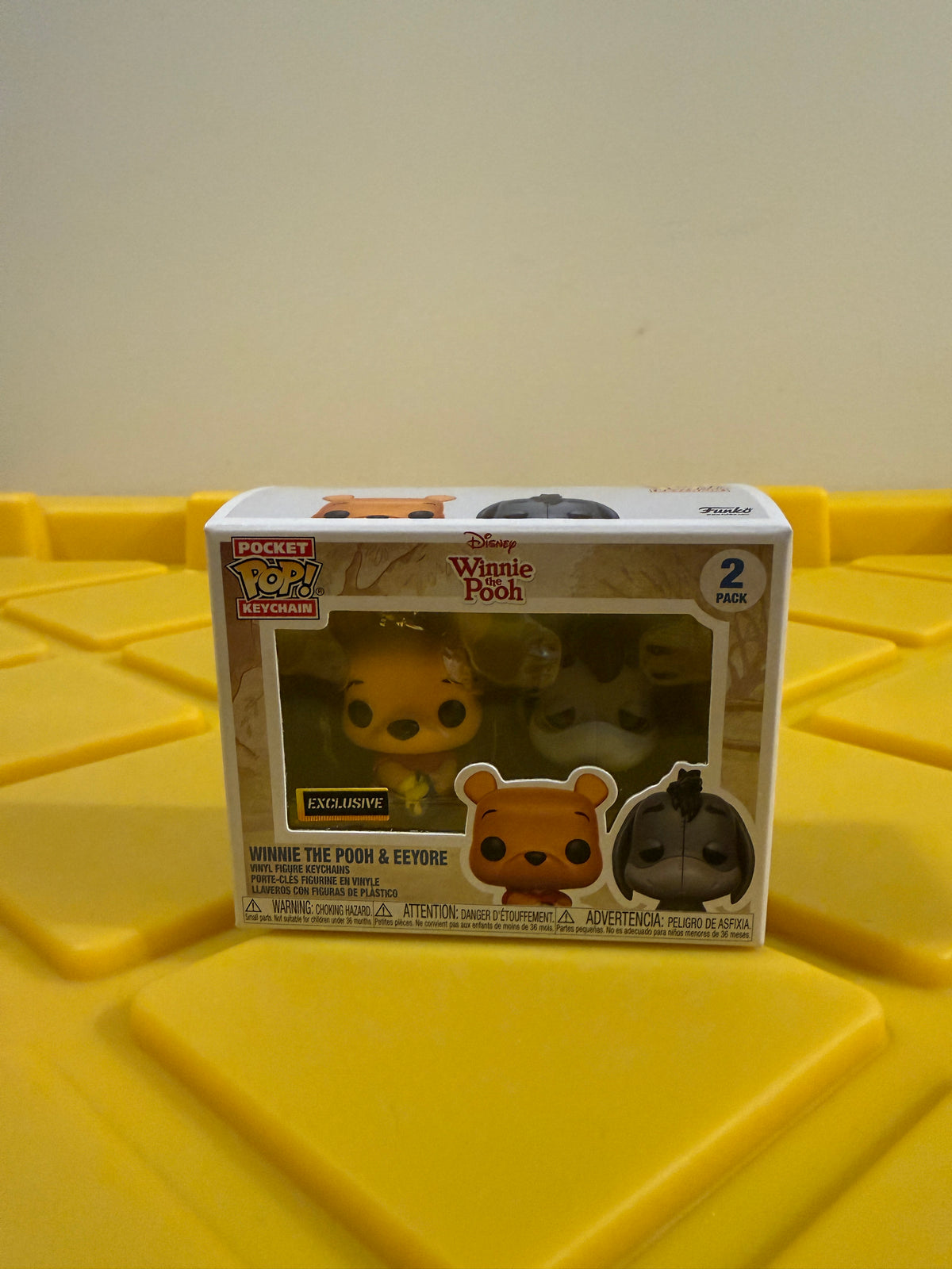 Funko POP! Keychain Winnie the Pooh & Eeyore - Limited Edition Hot Topic Exclusive