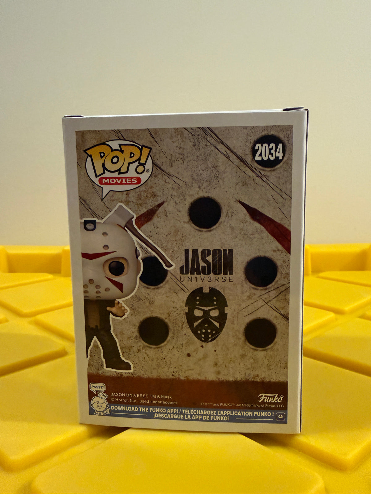 Funko POP! Jason (Axe in Head) - Limited Edition Entertainment Earth Exclusive