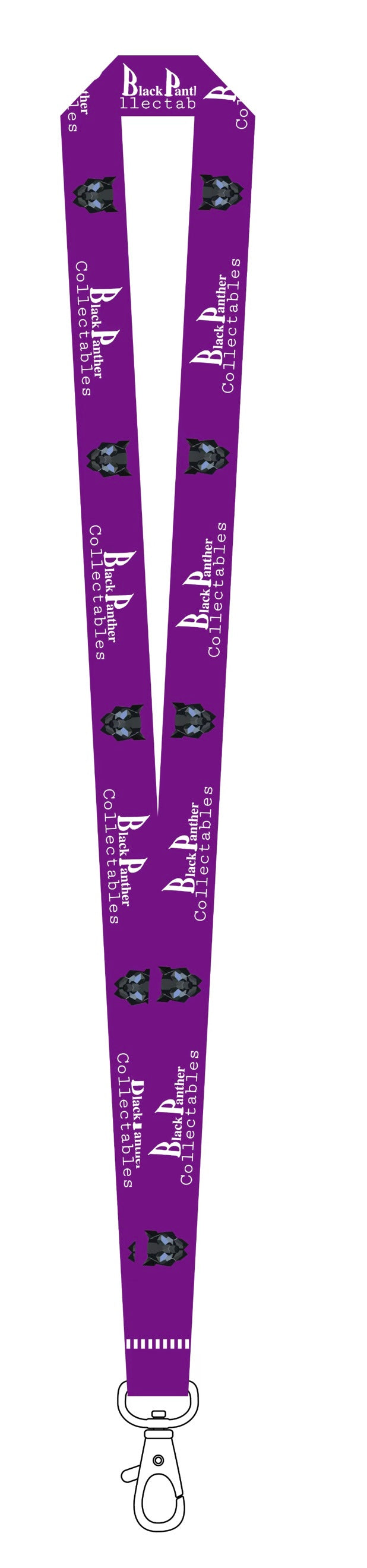 Black Panther Collectables Lanyard
