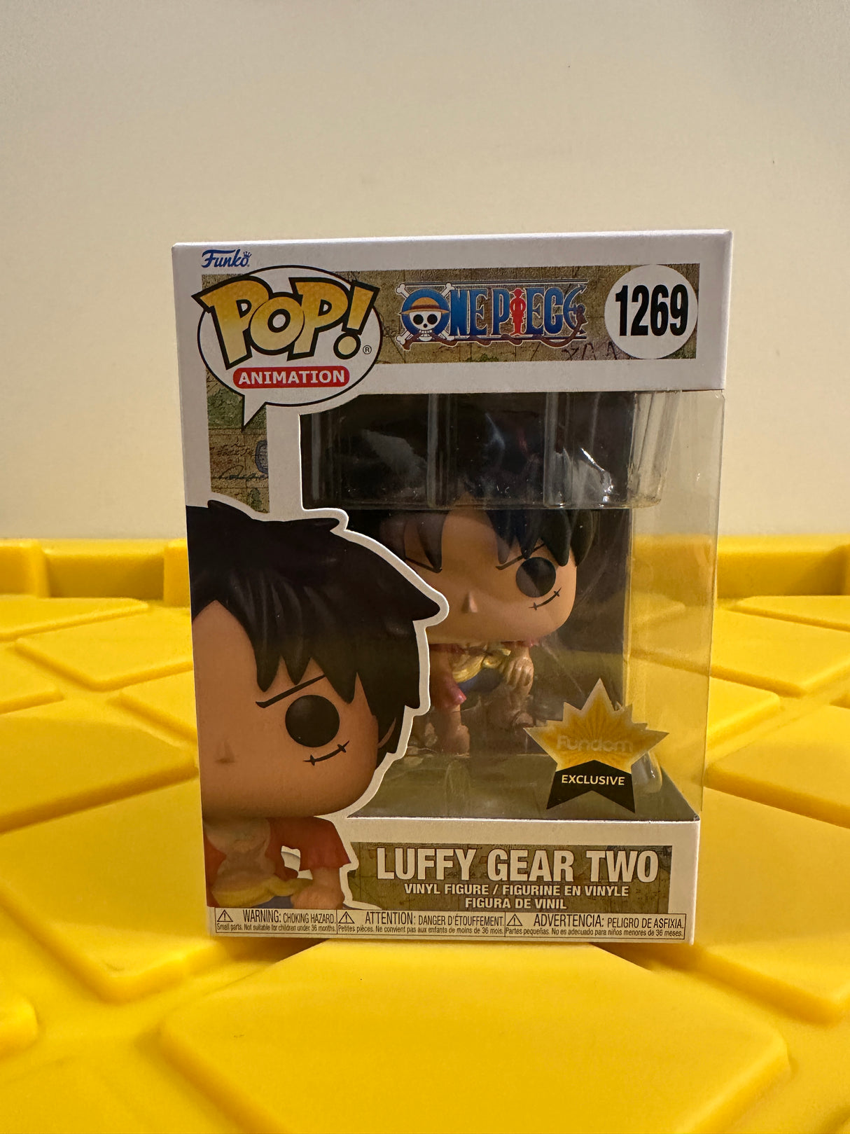 Funko POP! Luffy Gear Two - Limited Edition Fundom Exclusive