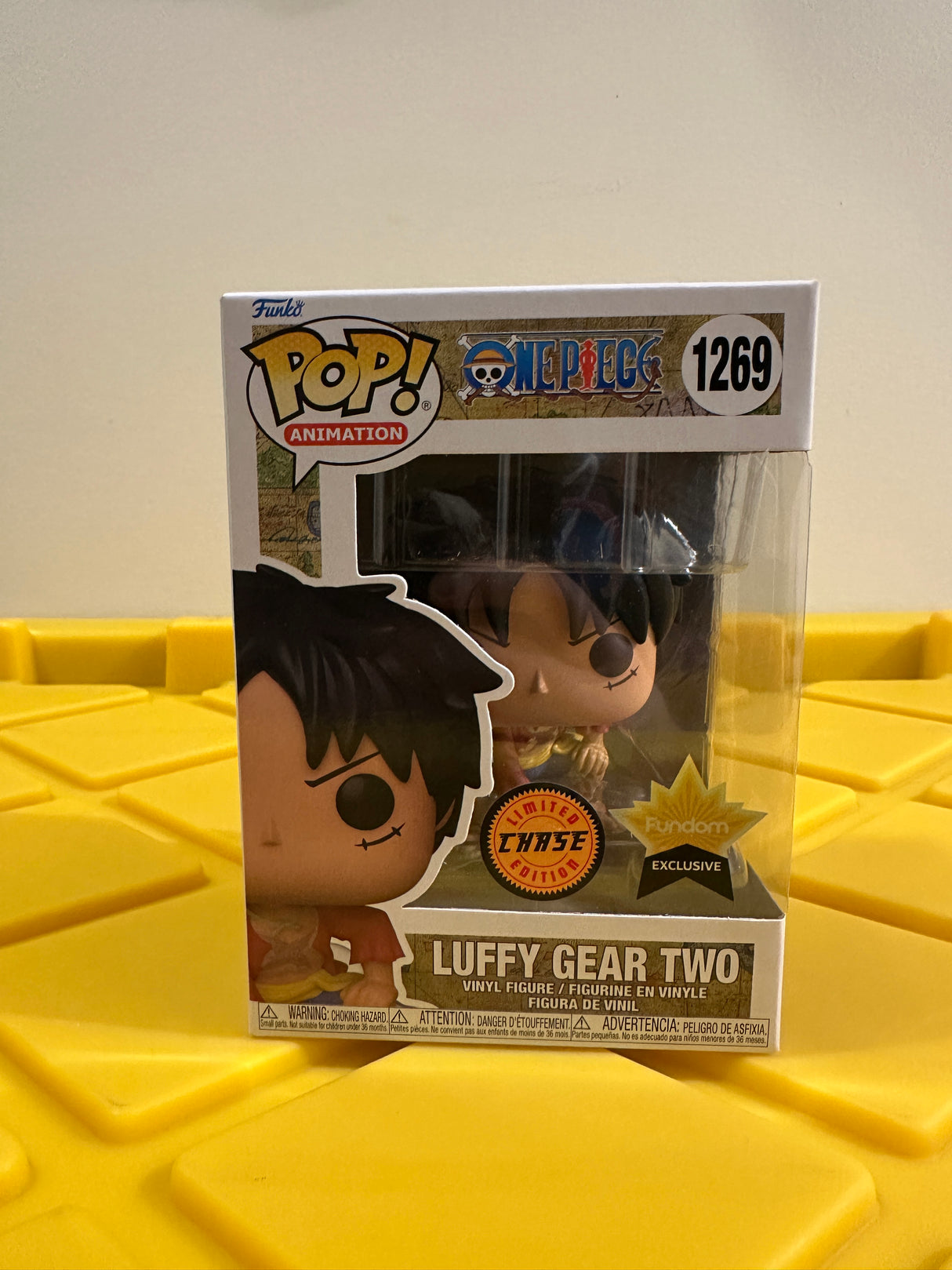 Funko POP! Luffy Gear Two - Limited Edition Chase - Limited Edition Fundom Exclusive