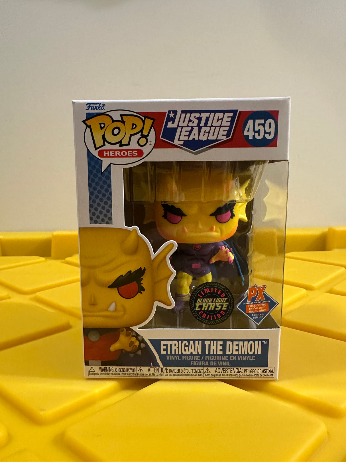 Funko POP! Etrigan the Demon (Black Light) - Limited Edition Chase - Limited Edition PX Previews Exclusive