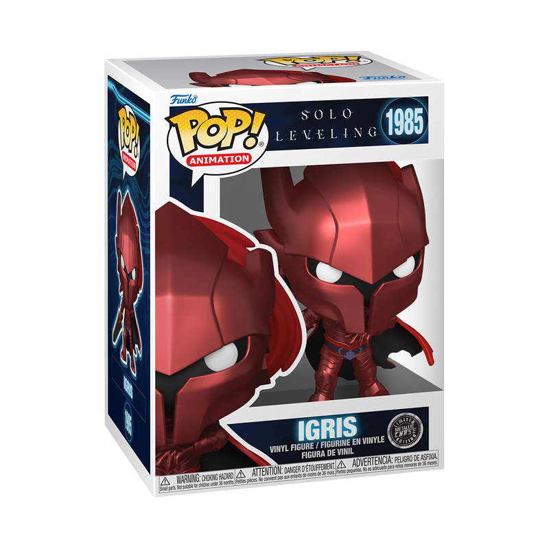 Igris Metallic Chase Solo Leveling Funko Pop