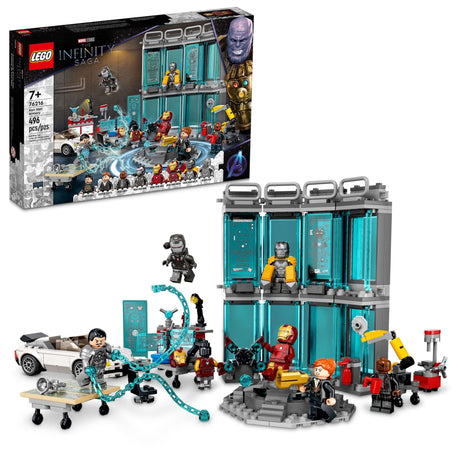 Iron Man Armory Lego