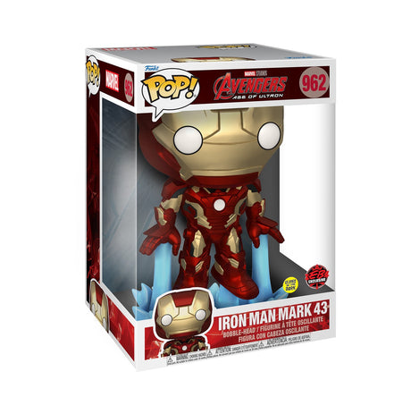 10" Iron Man Mark 43 (Glow) Avengers Funko Pop