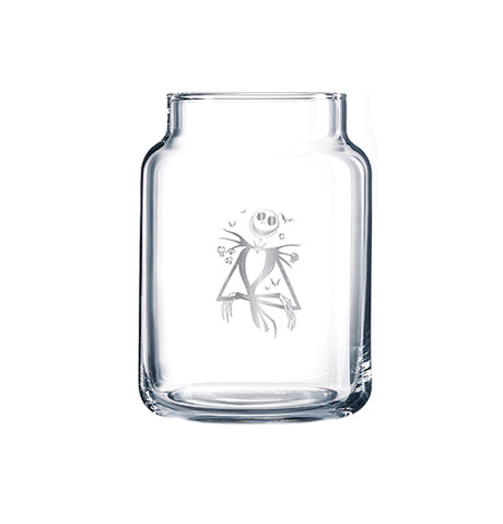 Jack Skellington Glass Jar with Lid