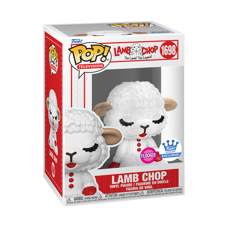 Lamb Chop (Flocked) Funko Pop