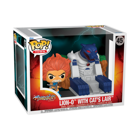 Lion-O with Cat's Lair ThunderCats Funko Pop
