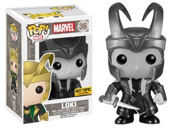 Loki (Black & White) Marvel Funko Pop