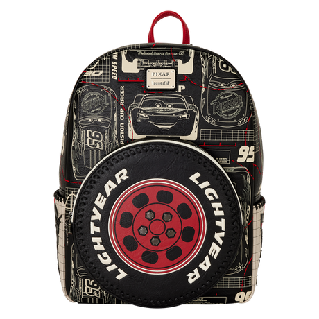 Loungefly Cars Lightning McQueen Full-Size Backpack