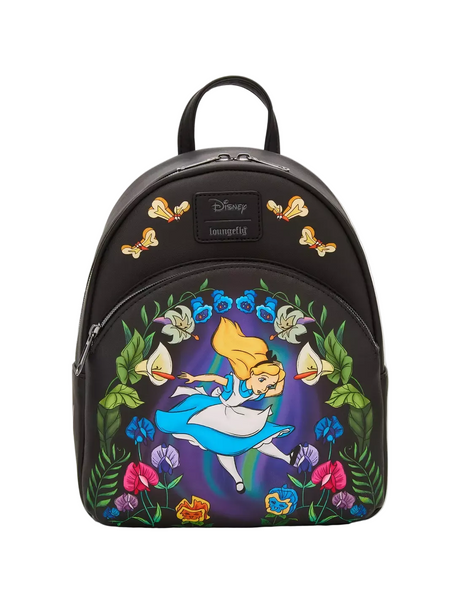 Loungefly Disney Alice In Wonderland Garden Fall Mini Backpack