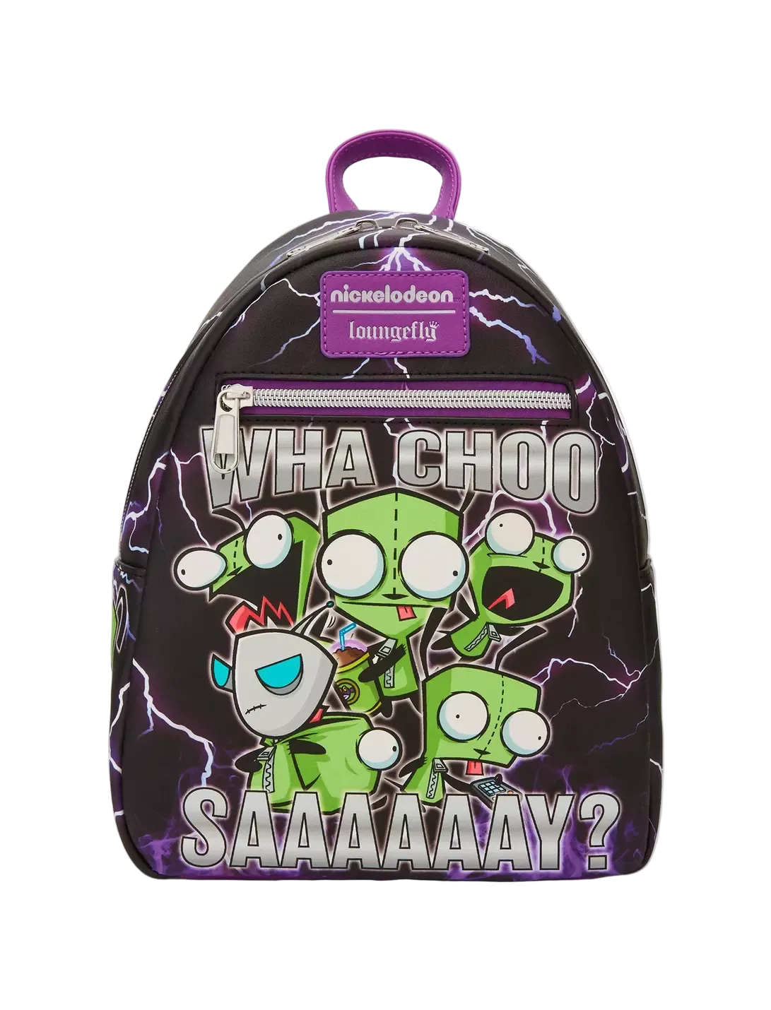 Loungefly Invader Zim GIR Lightning Mini Backpack