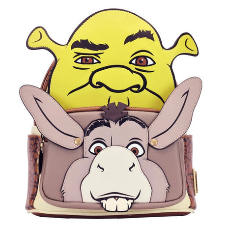 Loungefly Shrek and Donkey Cosplay Backpack