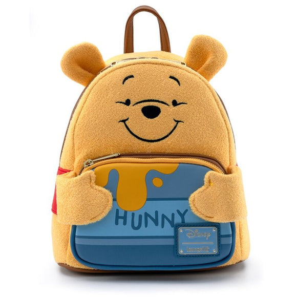 Loungefly Winnie The Pooh Felt Honey Tummy Backpack