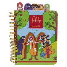 McDonald's Loungefly Spiral Notebook