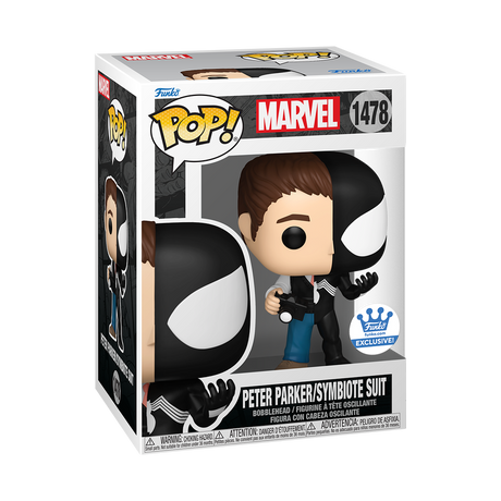 Peter Parker/Symbiotic Suit Funko Pop