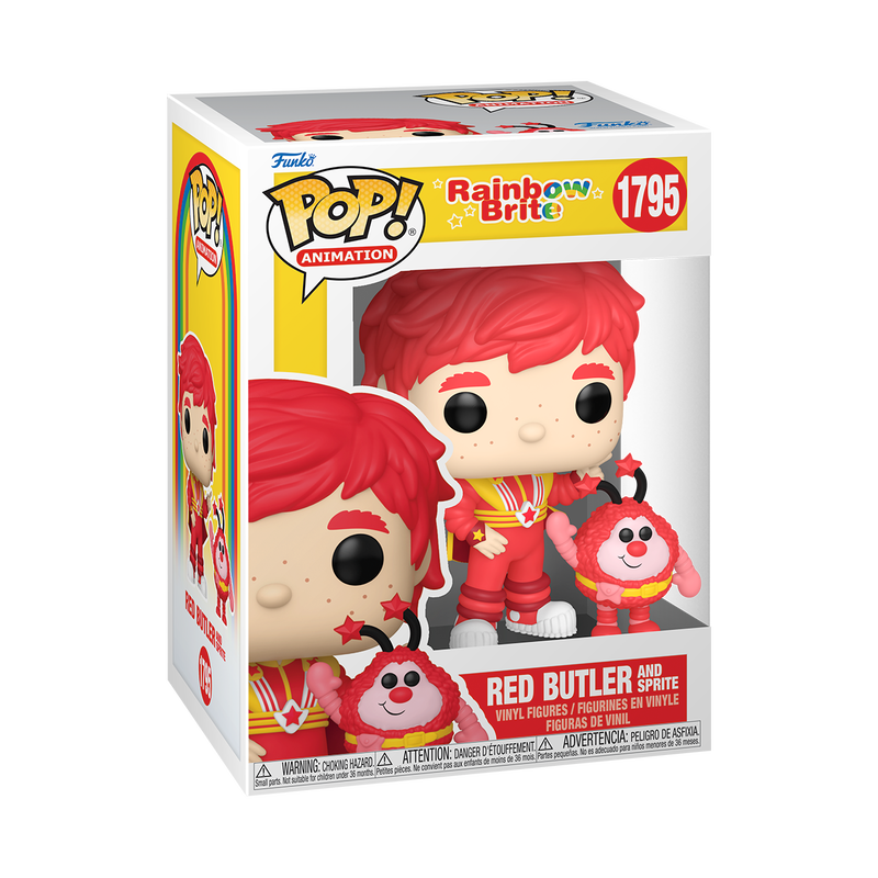 Red Butler and Sprite Rainbow Brite Funko Pop