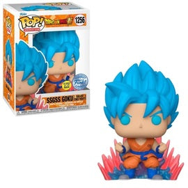 SSGSS Goku (Kaio-Ken Times Twenty) (Glow) Dragon Ball Z Funko POP