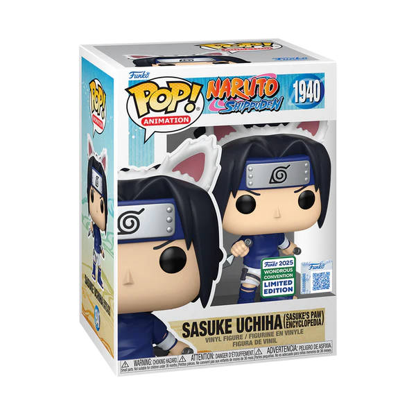 Sasuke Uchiha (Sasuke’s Paw Encyclopedia) Naruto Funko Pop