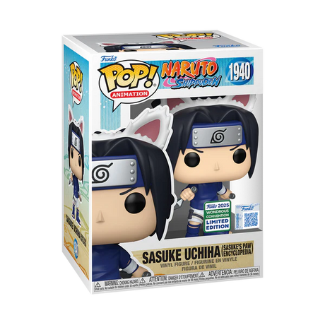 Sasuke Uchiha (Sasuke’s Paw Encyclopedia) Naruto Funko Pop