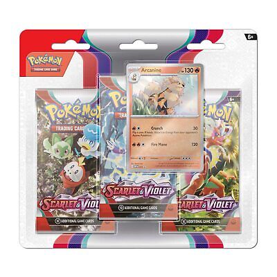 Scarlet & Violet 3-Pack Blister