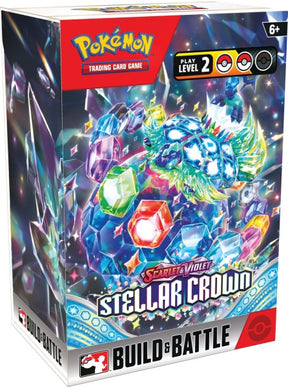 Scarlet & Violet Stellar Crown Build & Battle Box