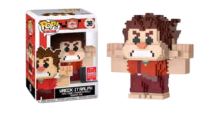 Funko POP! Wreck-It Ralph (8-Bit) - Limited Edition 2018 SDCC Exclusive