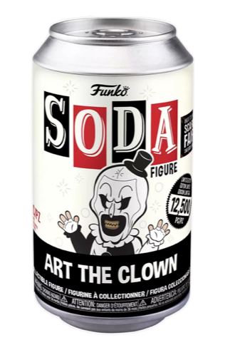 Funko Soda! Art the Clown - Limited Edition Chase - Limited Edition Hot Topic 2024 Scare Fair Exclusive