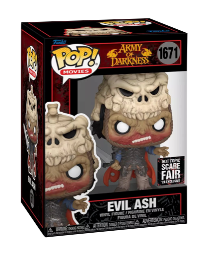 Funko POP! Evil Ash - Limited Edition Hot Topic 2024 Scare Fair Exclusive