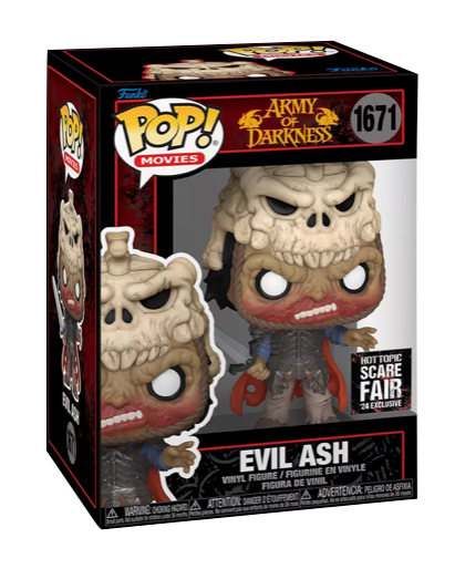 Evil Ash - Limited Edition Hot Topic 2024 Scare Fair Exclusive