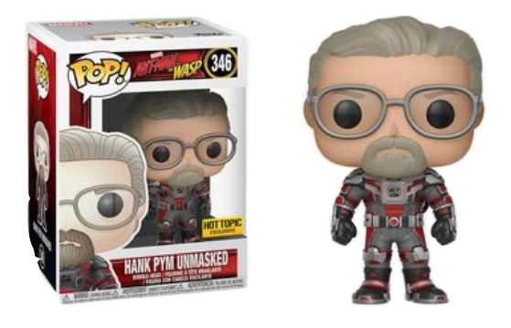 Funko POP! Hank Pym Unmasked - Limited Edition Hot Topic Exclusive