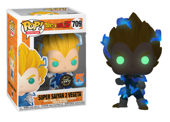 Super Saiyan 2 Vegeta (Glow) (Chase) Dragon Ball Z Funko POP