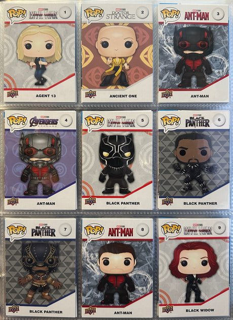 The Infinity Saga Trading Cards (#1-9)