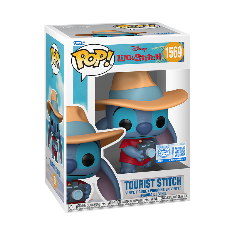 Tourist Stitch Funko Pop