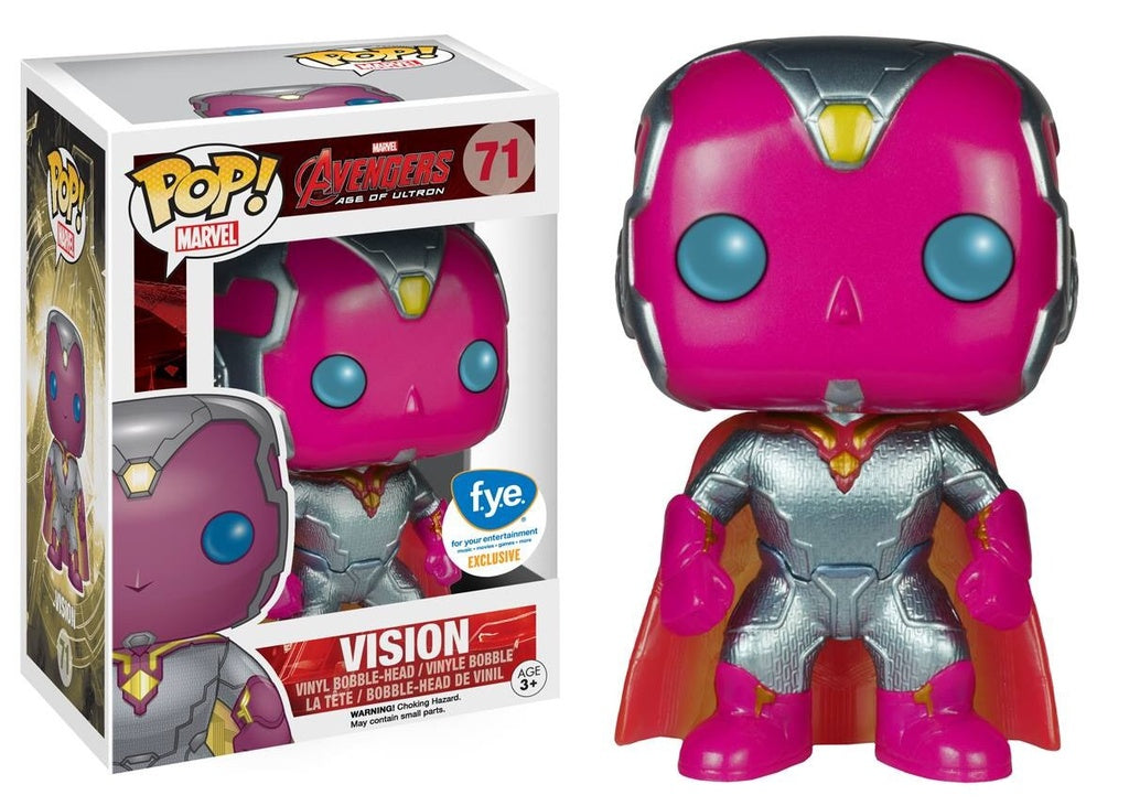 Vision (Metallic) Avengers Age of Ultron Funko Pop