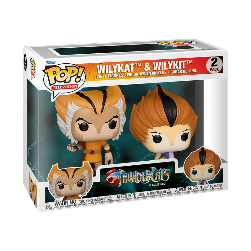 Wilykat & Wilykit ThunderCats Funko Pop