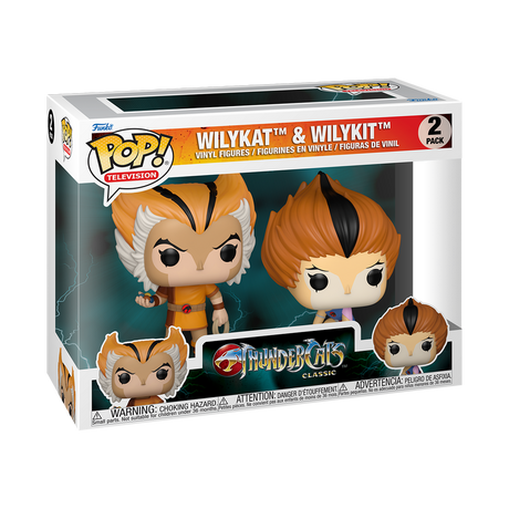 Wilykat & Wilykit ThunderCats Funko Pop