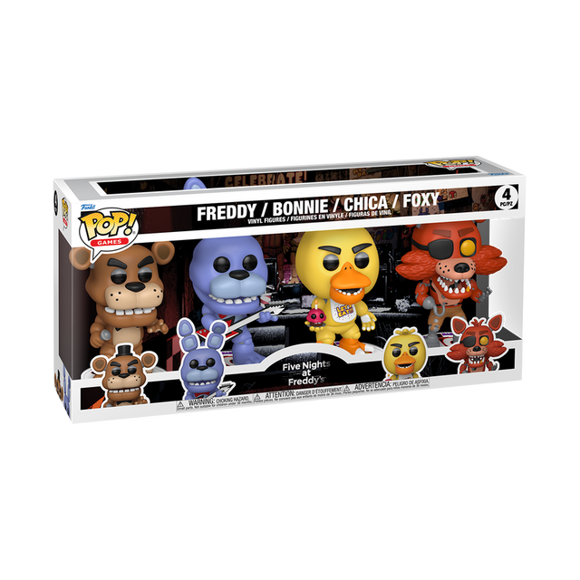 Funko POP! Five Nights at Freddy’s (4-Pack) (Pre-Order)