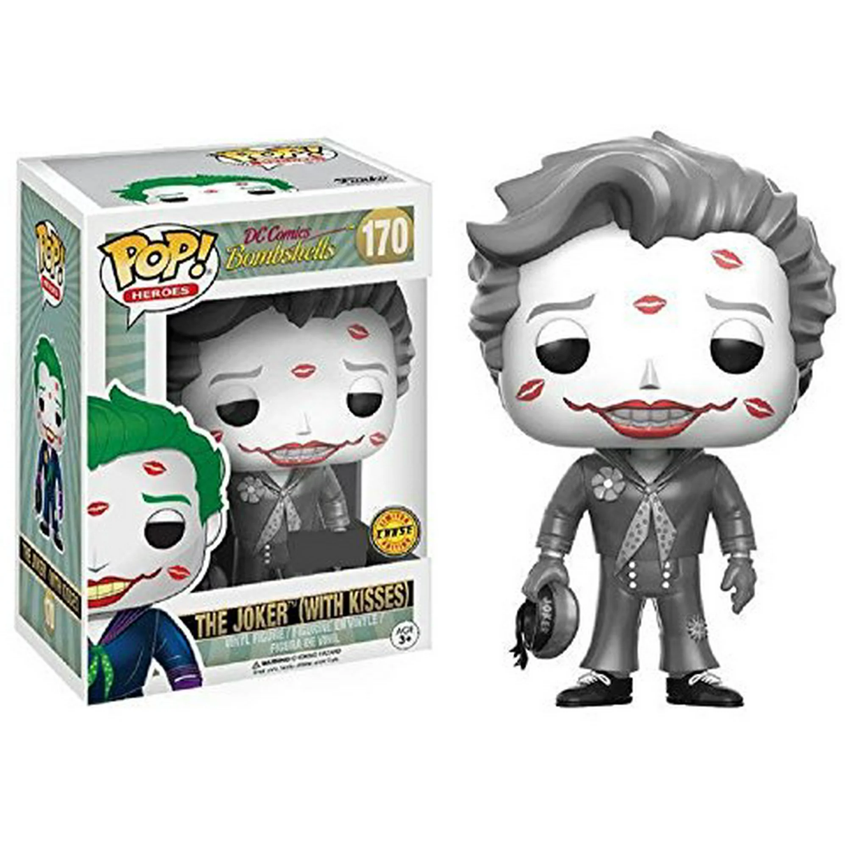 Funko POP! The Joker (with Kisses) - Limited Edition Chase - Limited Edition Hot Topic Exclusive