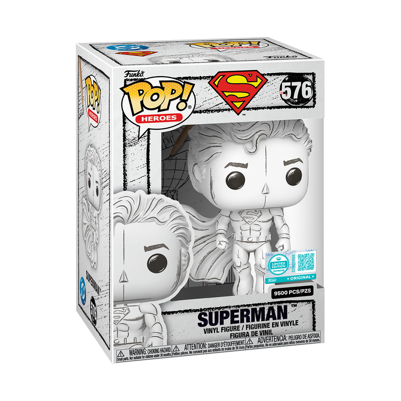 Funko POP! Superman (Sketched Deco) (L.E. 9500) - Limited Edition Supreme
