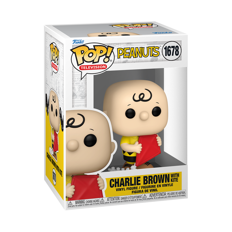 Charlie Brown with Kite
