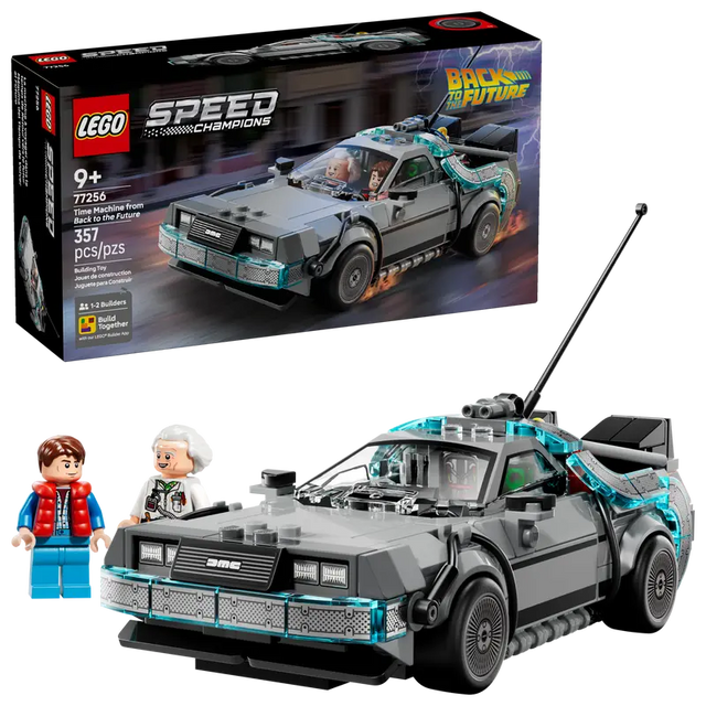 LEGO Time Machine from Back to the Future