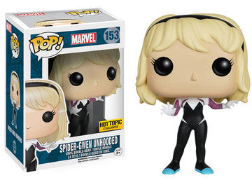 Funko POP! Spider-Gwen Unhooded - Limited Edition Hot Topic Exclusive