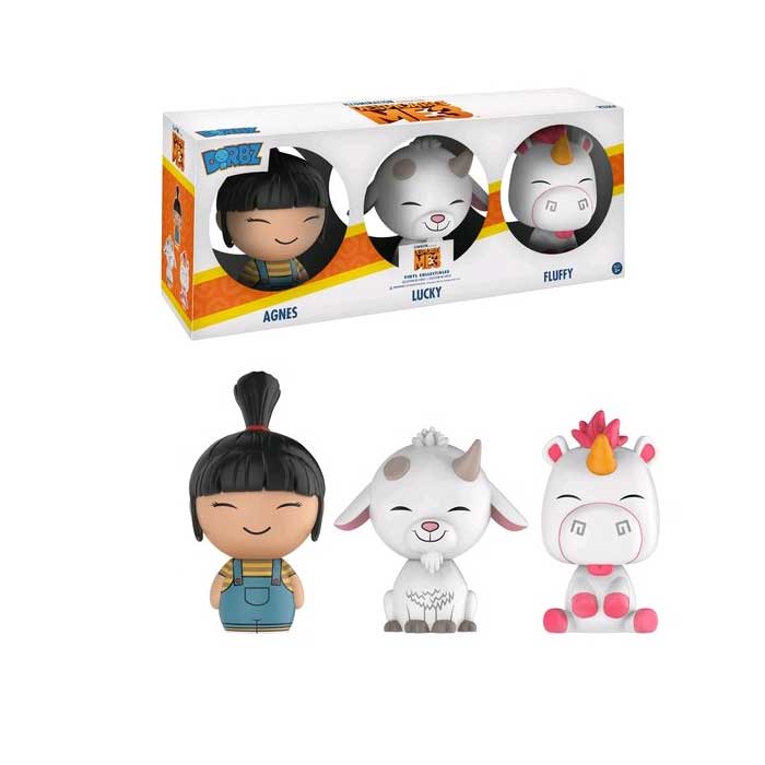 Funko DORBZ! Agnes, Lucky & Fluffy (3-Pack) - Limited Edition Toys R Us Exclusive