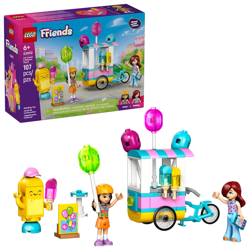 LEGO Ice Cream & Balloon Stand