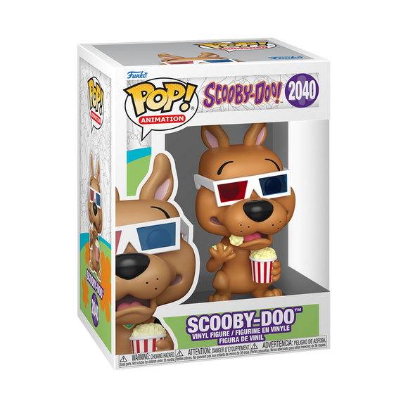 Funko POP! Scooby-Doo with 3D Glasses (Pre-Order)