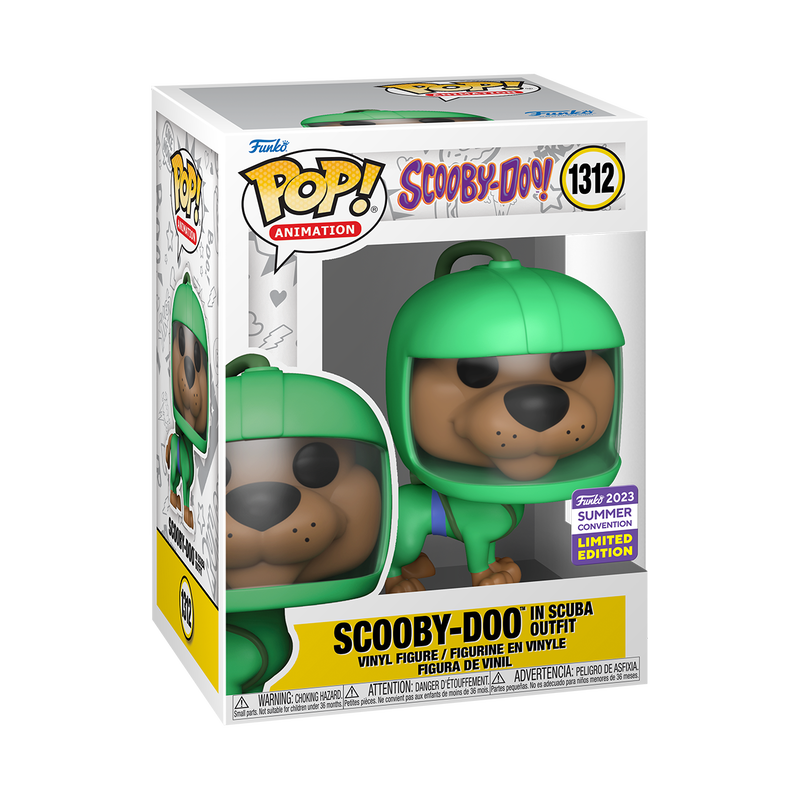 Scooby-Doo In Scuba Outfit - Limited Edition 2023 SDCC Exclusive