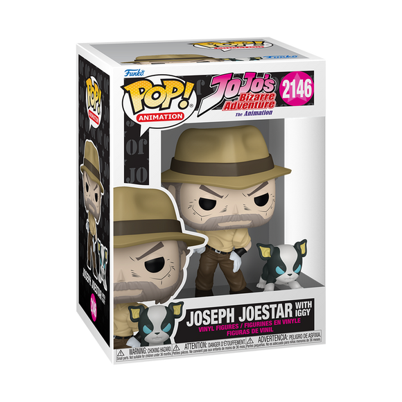 Funko POP! Joseph Joestar with Iggy (Pre-Order)